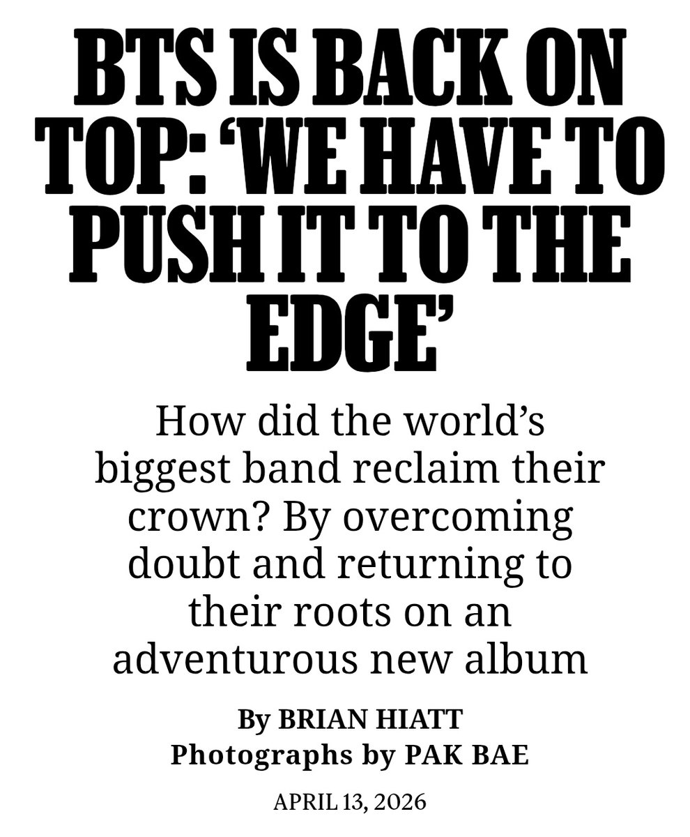 myyouwithjk's tweet photo. "How did the world’s biggest band reclaim their crown? By overcoming doubt and returning to their roots on an adventurous new album" https://t.co/am244jhWTm