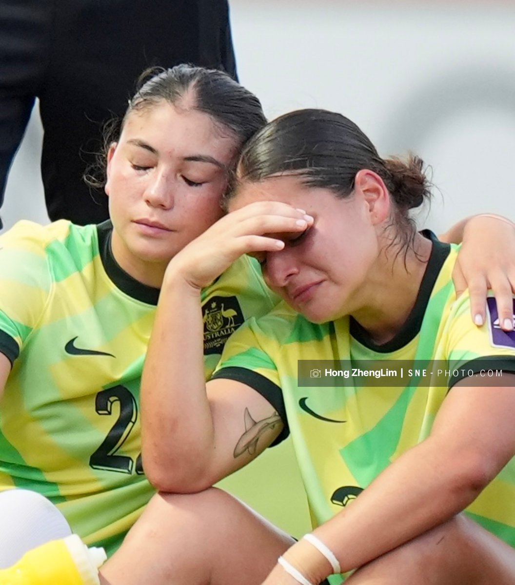 SNE_Sports's tweet image. Disappointment is always painful 😔

Keep stronger Australia @TheMatildas 🇦🇺

📷 : HongZheng Lim/SNE-Photo

#U20WAC #Australia
#SNESports
#LifeTelco