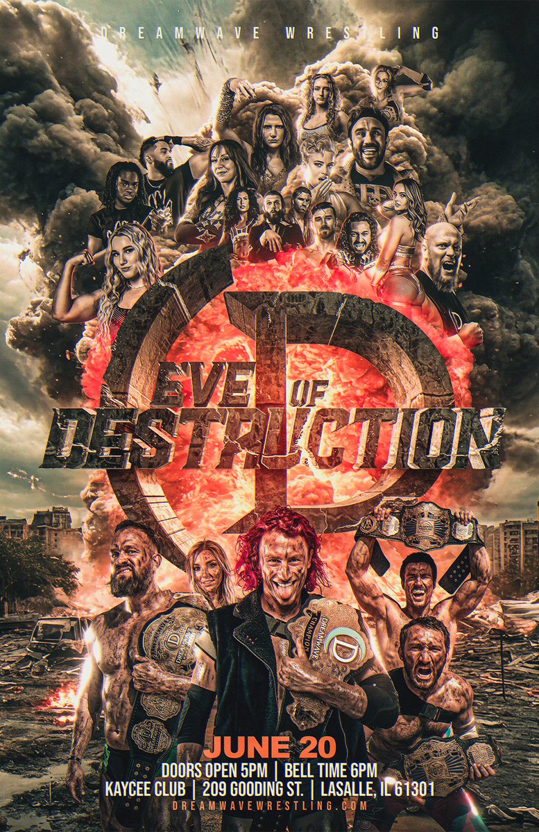 Dreamwave Wrestling tweet media