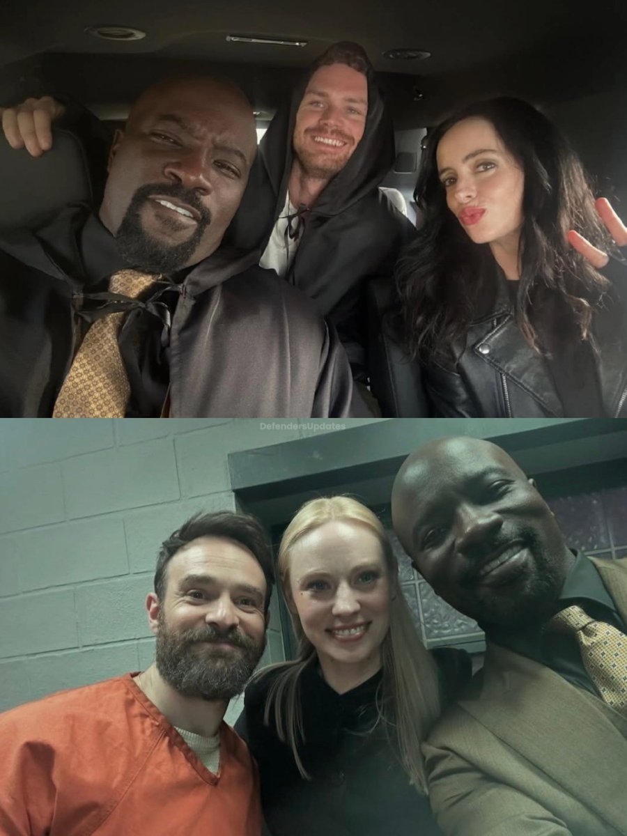 DefendersUpdate's tweet image. New photos from the set of 'DAREDEVIL: BORN AGAIN' Season 3.

(Via: Mike Colter's IG)