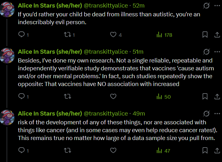 Alice In Stars (she/her) tweet media