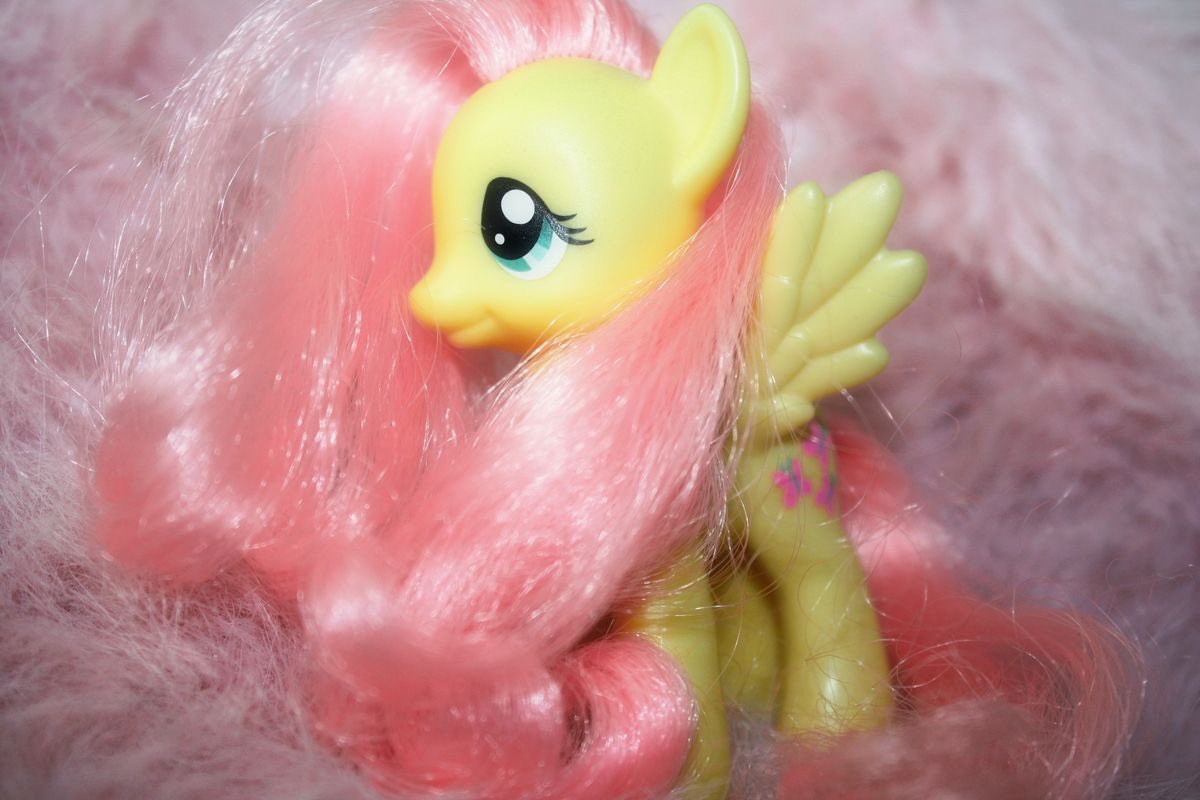 girls after blow drying their hair