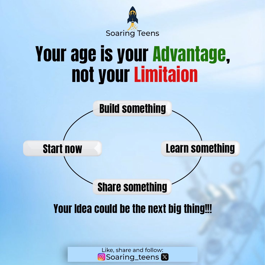 soaring_teens's tweet image. 🚀 Teenager Who Inspires

Nick D’Aloisio built an app at 15 and sold it for $30M by 17.

Lesson?
It’s not the money, it’s the mindset.

Start now. Build something.

#KeepSoaring #TechSkills