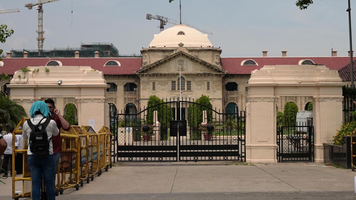 the_hindu's tweet photo. Two judgments with contrasting approaches delivered by different Benches of the Allahabad High Court in a span of one month offer some food for thought. In both cases, the court was navigating an uneasy terrain where the fundamental right to life and liberty enshrined in Article 21 of the Indian Constitution meets marital obligation and societal norms, reports @khabrimishra 

https://t.co/4qGQvDvkib