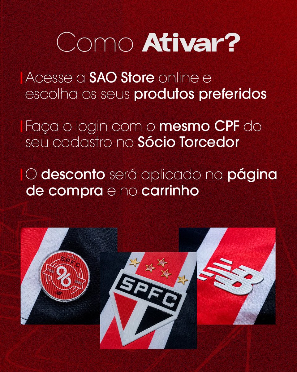 Sócio Torcedor | São Paulo FC tweet media