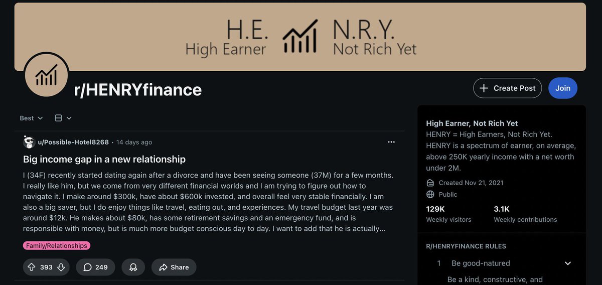 CriptoJosh's tweet photo. I still can’t think of a better narrative for most of Crypto Twitter.  

The majority of us trenchers are $HENRY High Earner, Not Rich Yet.  

Just HENRY it.  

GcGcqBJWBqV7Uw4sVaTShgL3pPXJZJ5zJJ4gcmvEpump https://t.co/ekVUn4Xokg