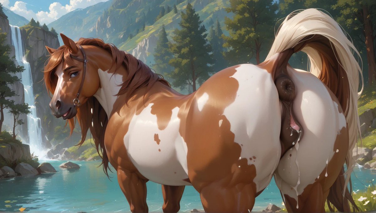 BamzahorseทำรูปจากAi.ติดตามด้วยน่ะครับ18+🔞🐎🐴🐎 tweet media