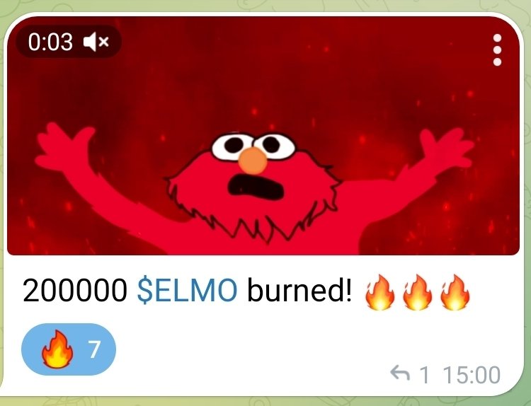 elmo_on_eth's tweet photo. $ELMO community is the best!

Wallet 0x13Fe787Fba56c12A51a0A894678ccf44950e1480 just casually burning 200,000 $ELMO! 💪🔥

We BELIEVE in something YUGE! 

Thank you! ❤️ https://t.co/1bx4bqbw2w