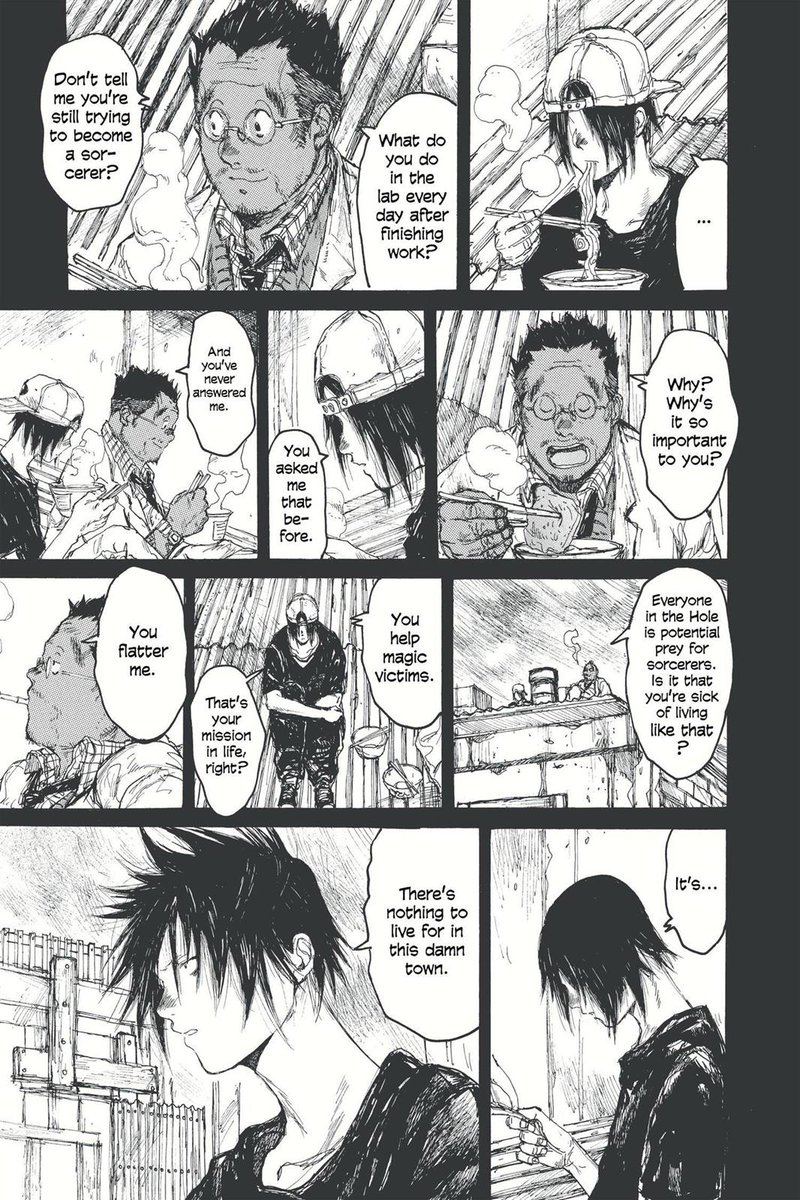 Lot of nice character moments in this week's episode of Dorohedoro