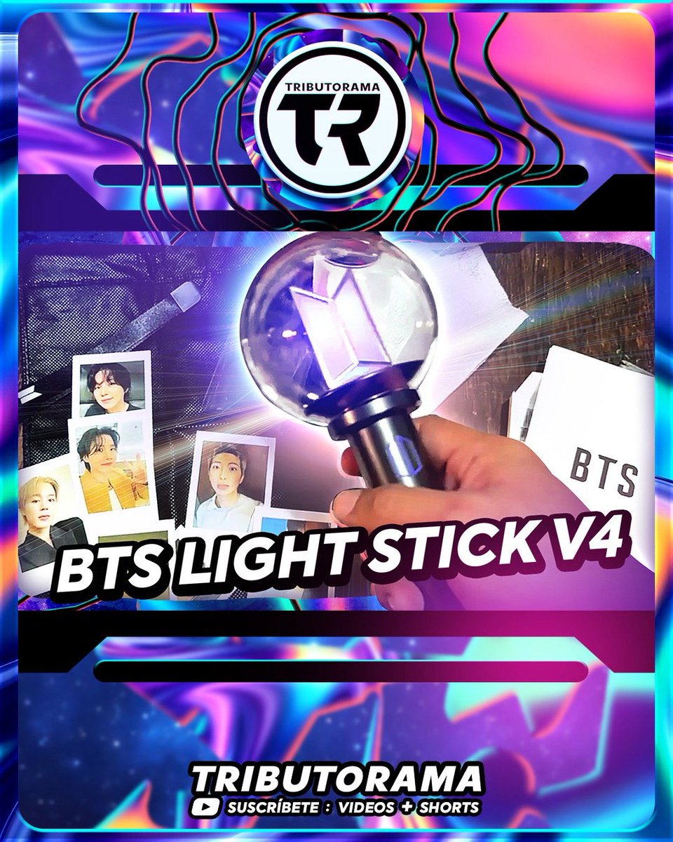 tributorama's tweet photo. Acompáñanos al unboxing del light stick de BTS. https://t.co/WjNSvlAegW https://t.co/FlTJ9EHyYK
