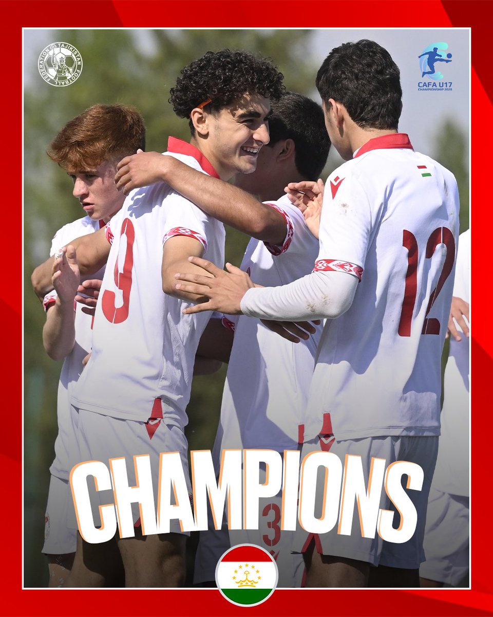 Tajikistan Football tweet media
