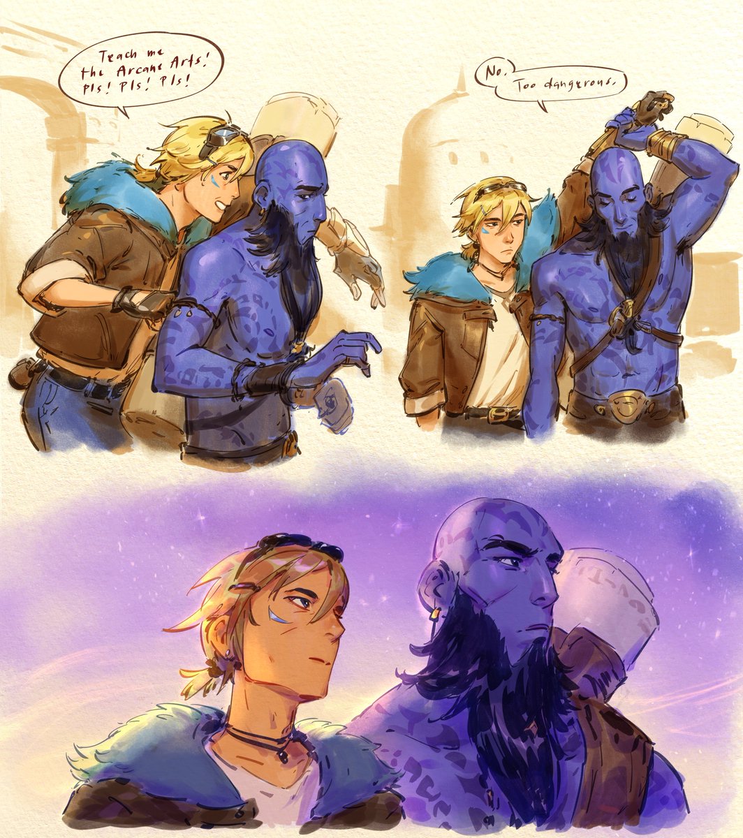 kherl_arts's tweet photo. Runeterran bros ☀🌚 https://t.co/VbmL7OwfKj