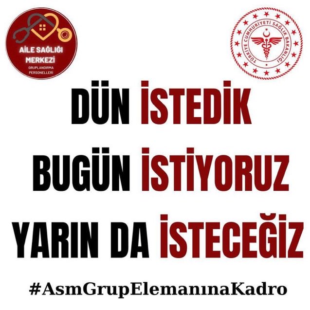 Aynı kurum içinde daha fazla ayrıştırılmak istemiyoruz özlük haklarımızı talep ediyoruz 

#İşverenBakanlık
