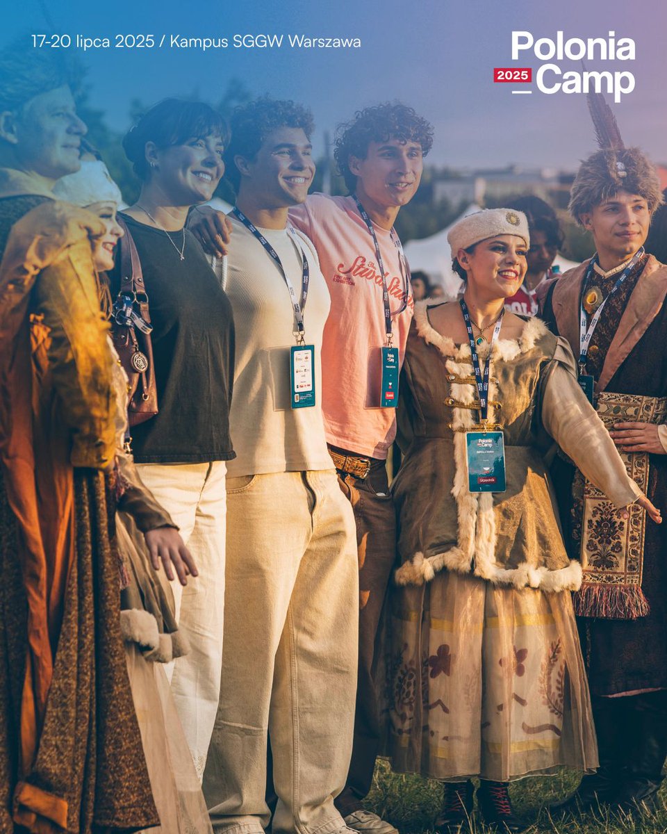 KosciuszkoFound's tweet image. 🌍 OPEN Applications for Polonia Camp 2026 🇵🇱

A unique #opportunity for young people (18–30) of #PolishHeritage living abroad to connect, learn, and engage through discussions, workshops, and cultural programming in Warsaw.

📆 July 23–26, 2026
👉 Learn more &amp;amp; apply: link below