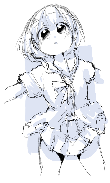 寝る前落描き