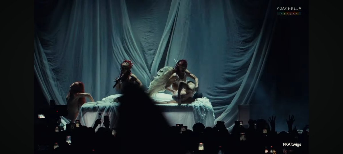 kikuchiyo1102's tweet image. もう衝撃すぎる。そして無事にtwo weeksで昇天！なんかすごいもの見た！サマソニで見れるんだな！

#coachella2026
#FKA Twigs