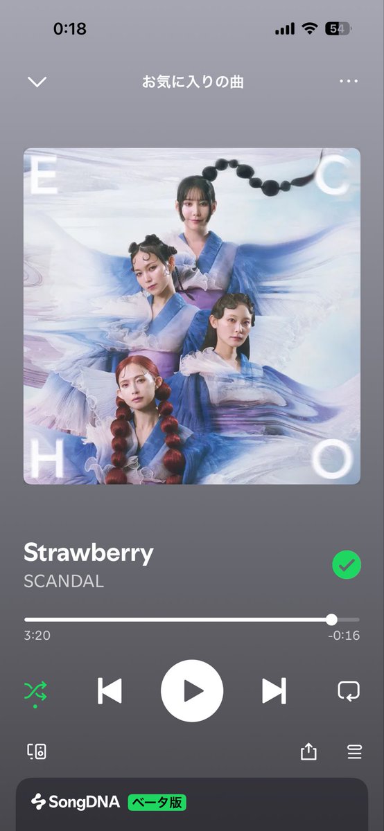 ronkai03180728's tweet photo. めっちゃ良い曲♪
早くライブで聴きたいな
 #SCANDAL_ECHO https://t.co/gYkzpMgs0g
