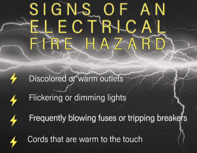 SMWesterly's tweet image. Flickering lights may seem harmless, but if you're experiencing these signs in your home or business, it could be a bigger electrical issue or fire hazard. #firedamage #safetyhazards #electrical