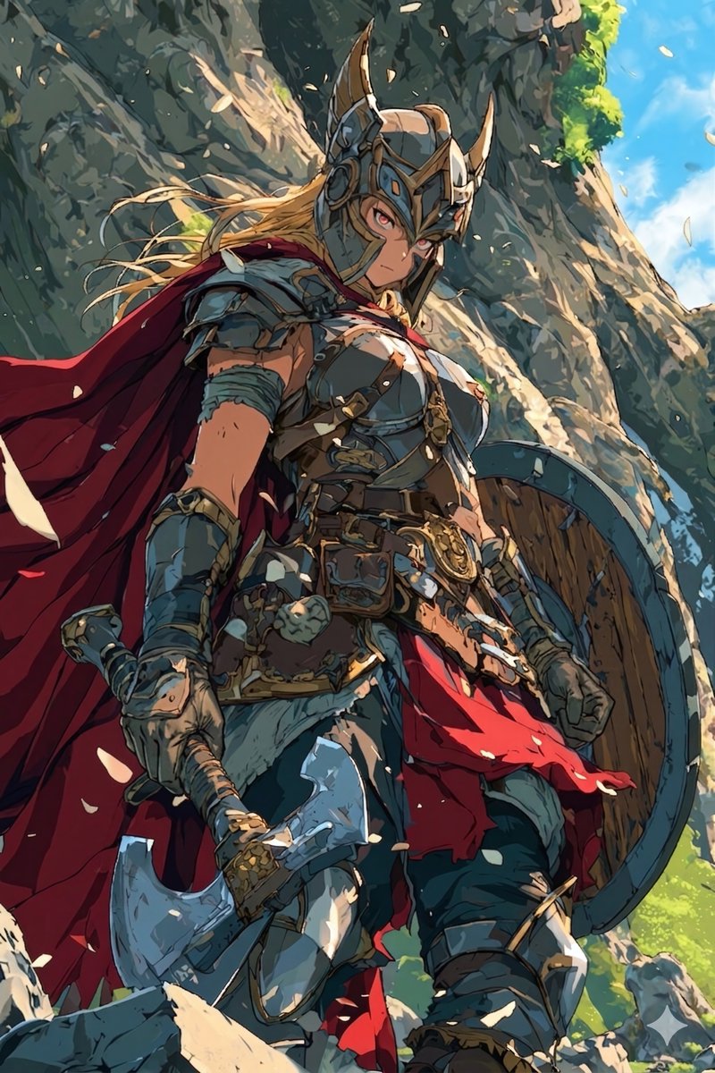 kurahu_capten's tweet image. GM☕🪓👱‍♀️🛡️
#Aiart