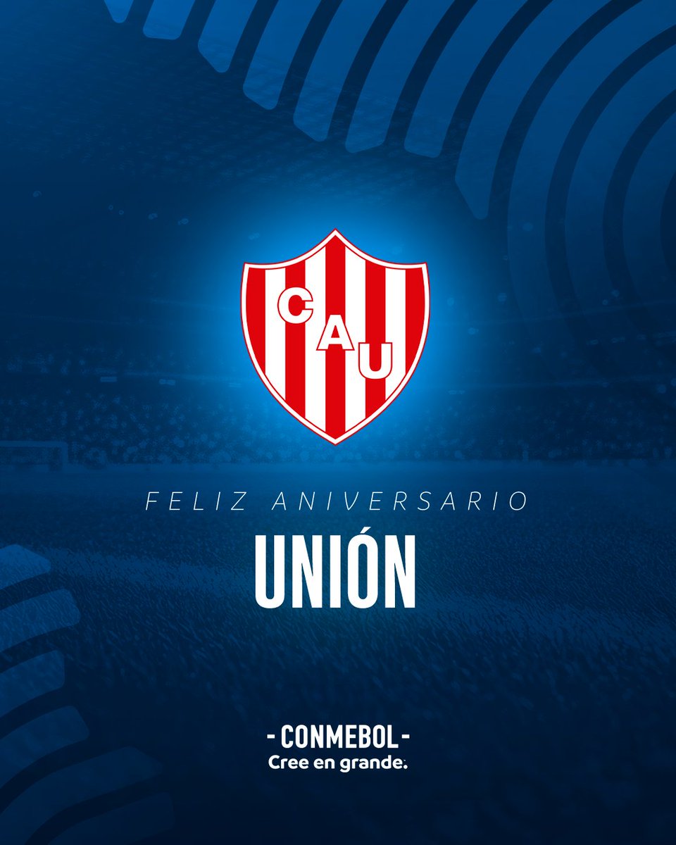 ¡Feliz aniversario, <a href="/clubaunion/">Club Atlético Unión</a>! 🎂🙌