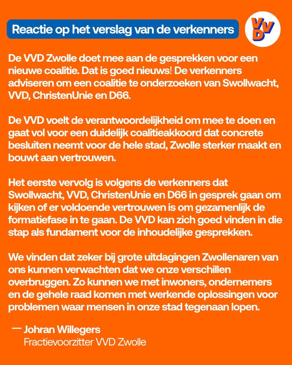 VVD Zwolle tweet media