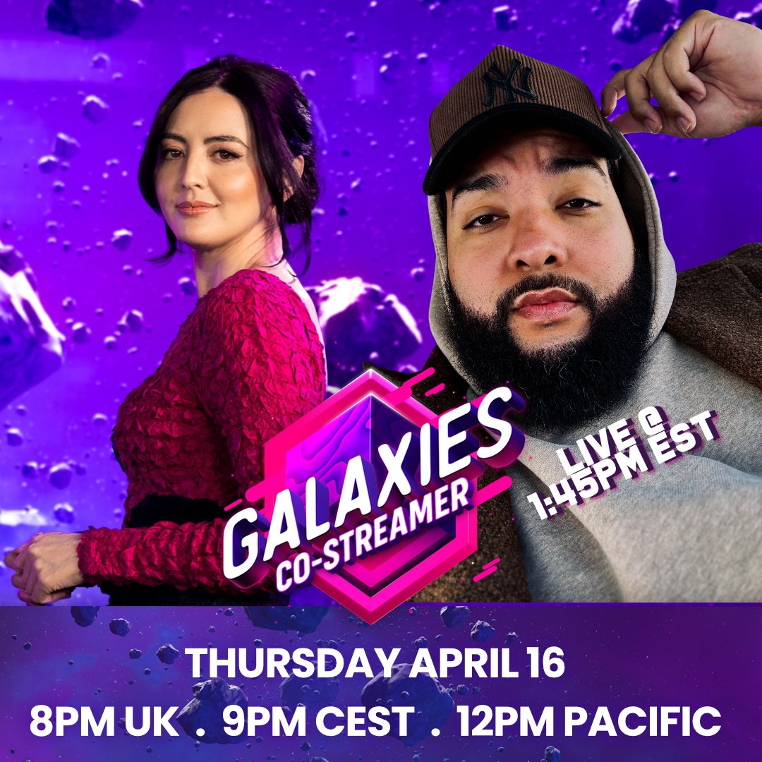 thatguybgreen's tweet image. 🌌Happy to announce that for a second year in a row we're an OFFICIAL CO-STREAMER for the Galaxies Showcase🌌

🌌50 EXCLUSIVE TRAILERS of upcoming games!

💀Tune in to the show for a total of 30 minutes to unlock the Astronomer ID Card &amp;amp; Badge set in #Phasmophobia