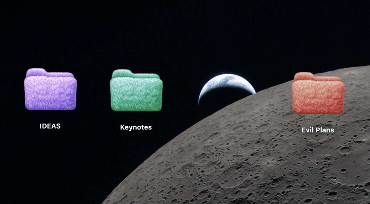 michalmalewicz's tweet image. Your Mac OS folders don't have to be boring. 
Grab the PNG's attached and change them: