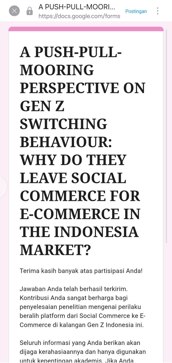 lyy | Barter Kuesioner tweet media