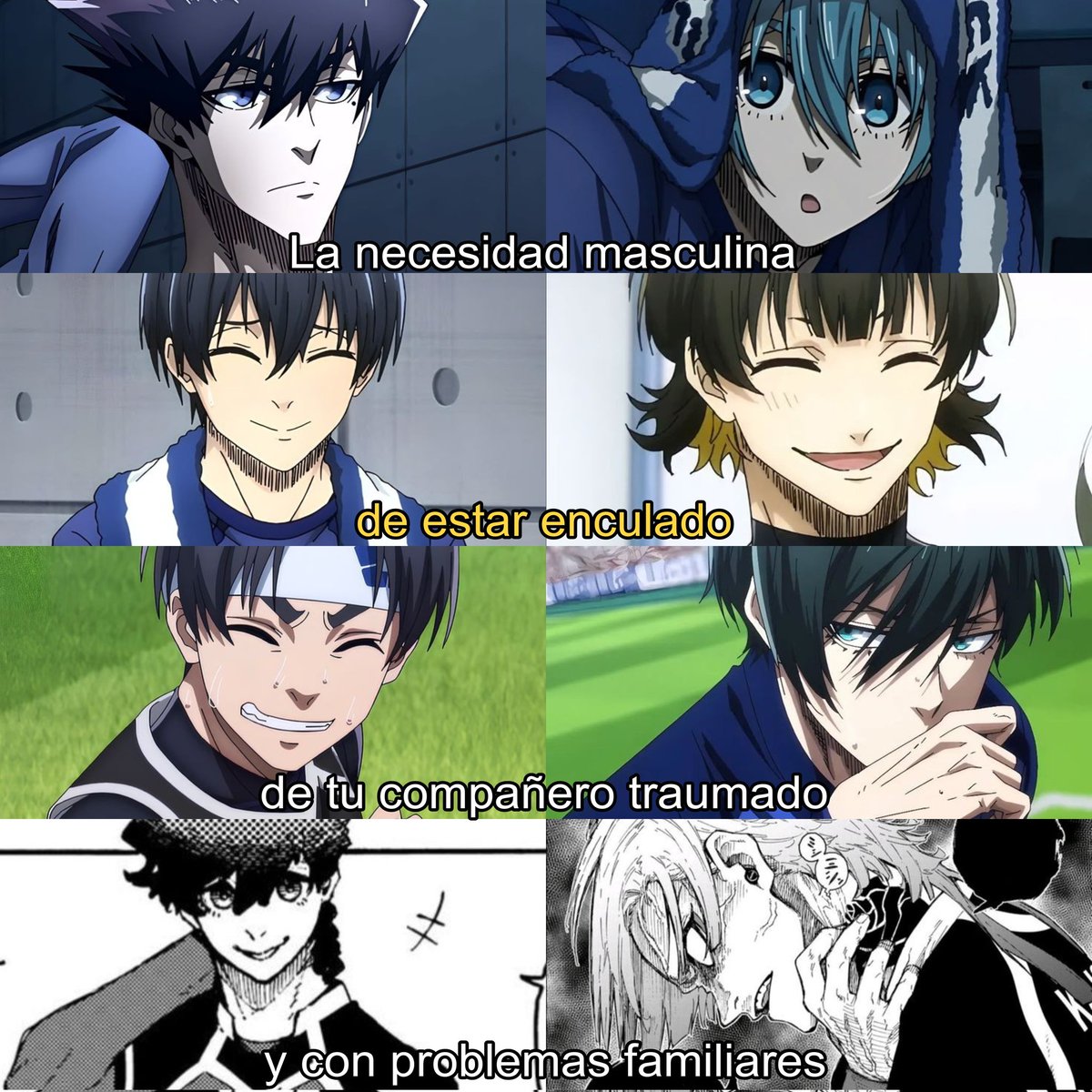 nagireopou's tweet photo. Todos están tocaditos la vd, menos isagi #bllktwt https://t.co/y6sPbAfkVy