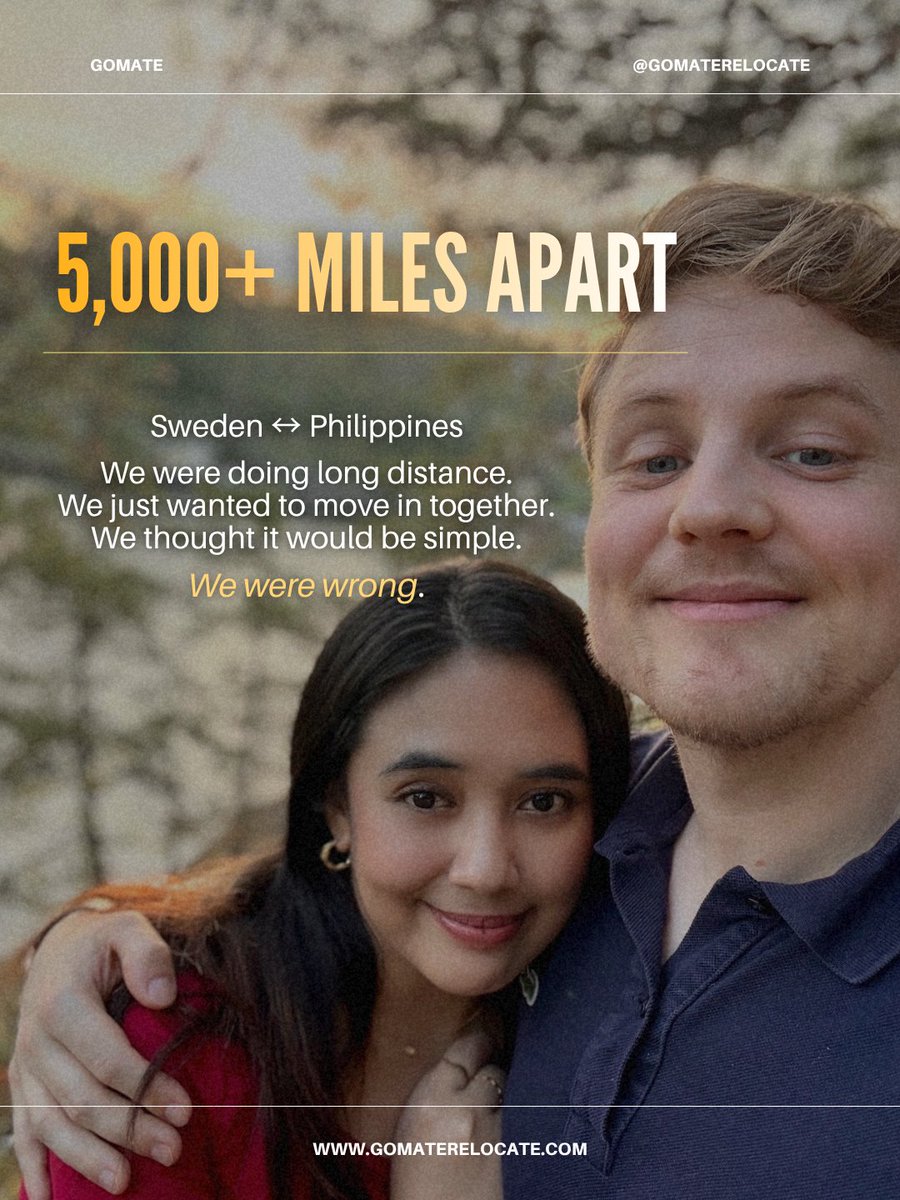 GoMateRelocate's tweet photo. GoMate shouldn’t have needed to be built. 🇸🇪 🇵🇭

When relocating between #Sweden and the #Philippines, we expected a clear path. Instead, we found a labyrinth of #Reddit threads, fragmented forums, and government sites that don’t speak the same language. 🧵👇 https://t.co/auWeApF6rr