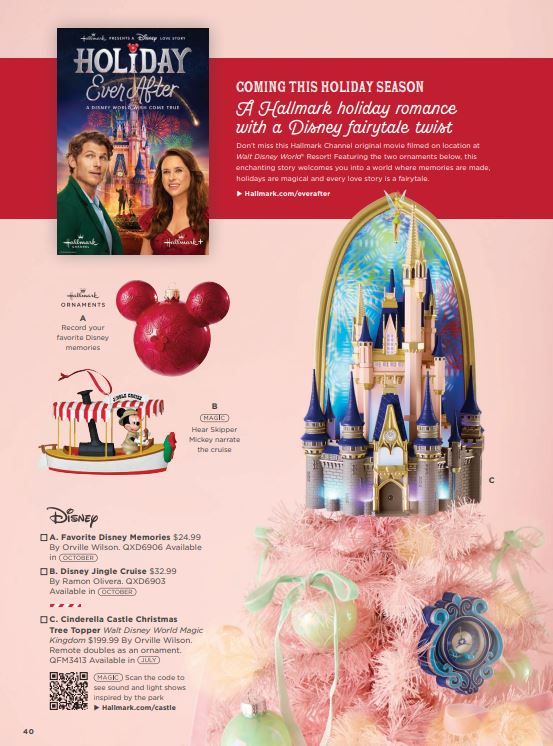 🎄🏰 That Disney Hallmark movie? It’s bringing a full holiday collection with it: buff.ly/I0VpDK4