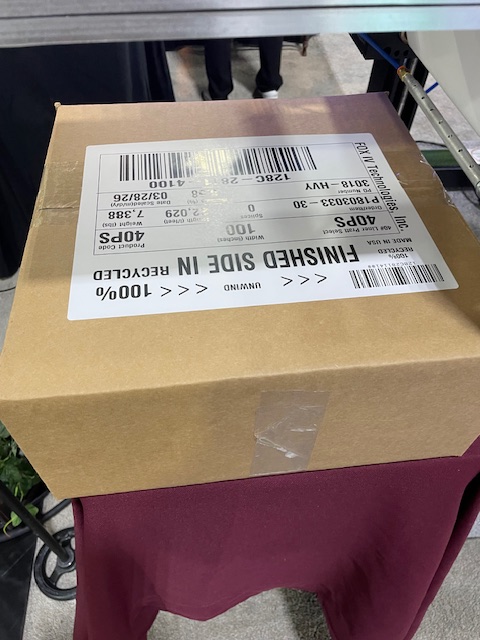Showing off two new automated labeling systems at #MODEX,  including the 8008 wide-label print-and-apply for labels up to 8.75" wide, at Booth B15932.
#automationfromeveryangle #automation #materialhandling #endofline #drumlabeling #palletlabeling #modexshow