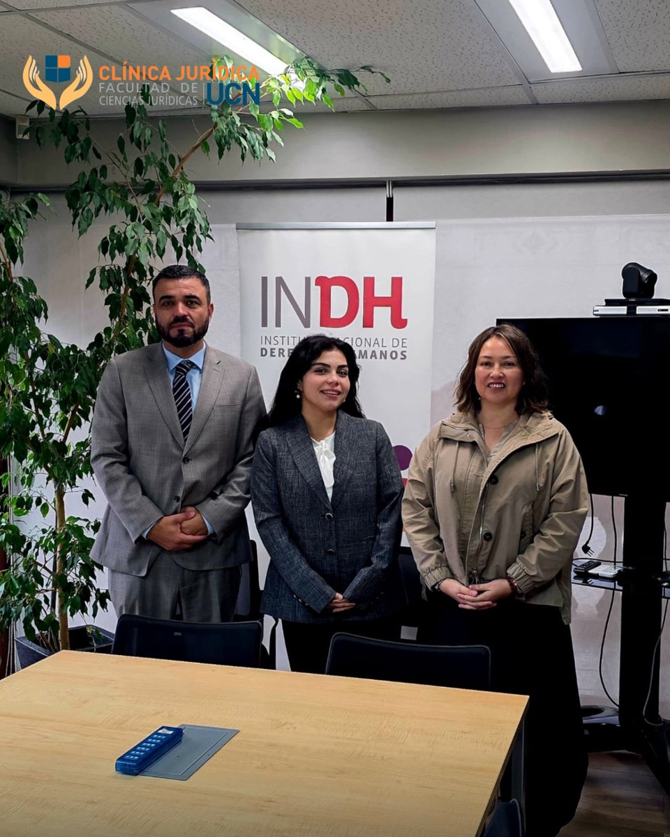 La estudiante Rosario Sanhueza Briones inicia su pasantía en el Instituto de Derechos Humanos, donde fue recibida por su directora Regional Tarcila Piña Riquelme