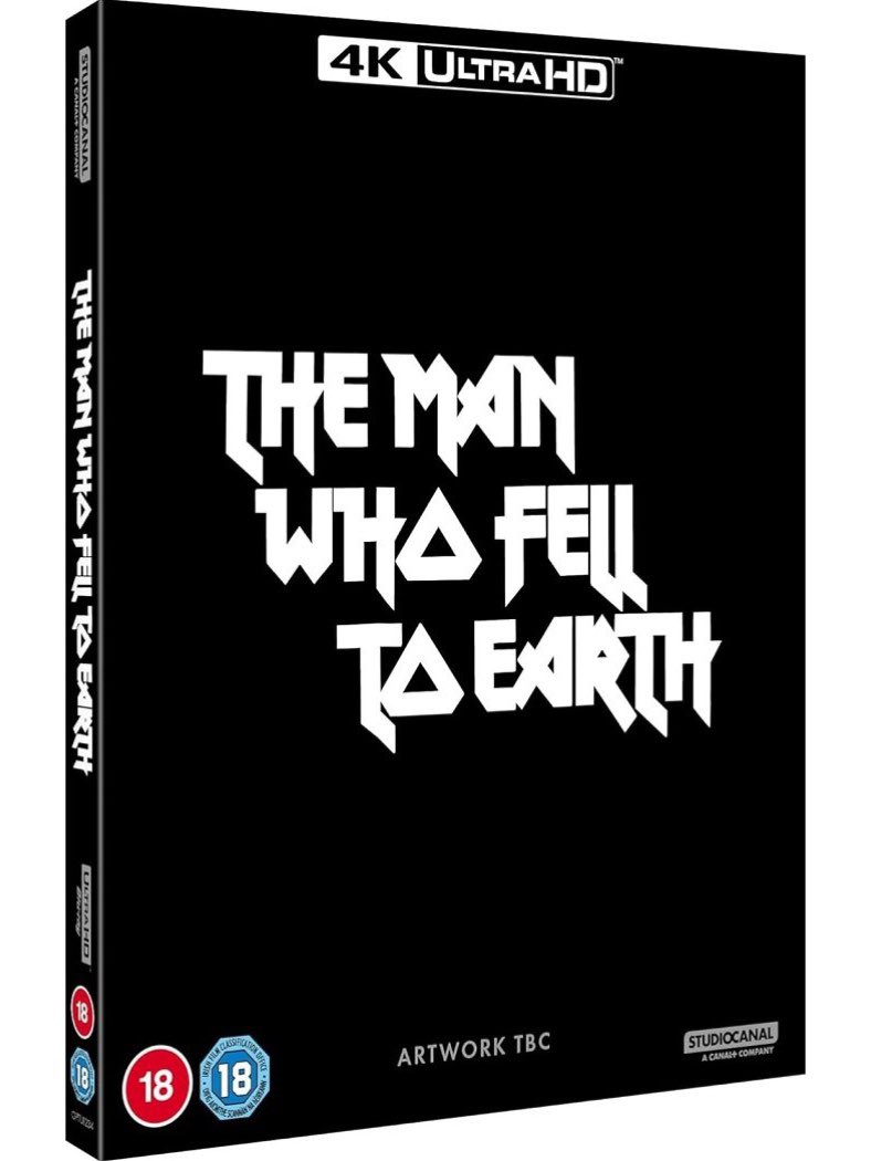 dawnofthediscs's tweet image. Coming to 4K UHD 10/19 from @StudiocanalUK 

The Man Who Fell to Earth (1976) 50th Anniversary Collector’s Edition 4K UHD

Pre-order: amzn.to/4c8uTxG

50th Anniversary Collector’s Edition:
100-page booklet
Posters
More TBC

MORE INFO/ARTWORK TBA

#DavidBowie