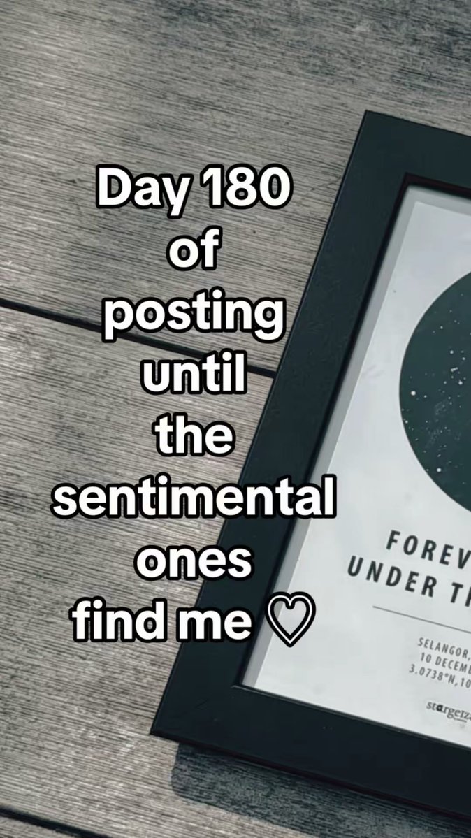 astargeizerpro's tweet image. Day 180 of posting until the sentimental ones find me ♡

A memory frozen in time, captured from the exact night forever began 💫
The perfect keepsake for anniversaries, weddings, and the moments that changed everything.

#starmap #custommade #sentimental #giftideas #bintang
