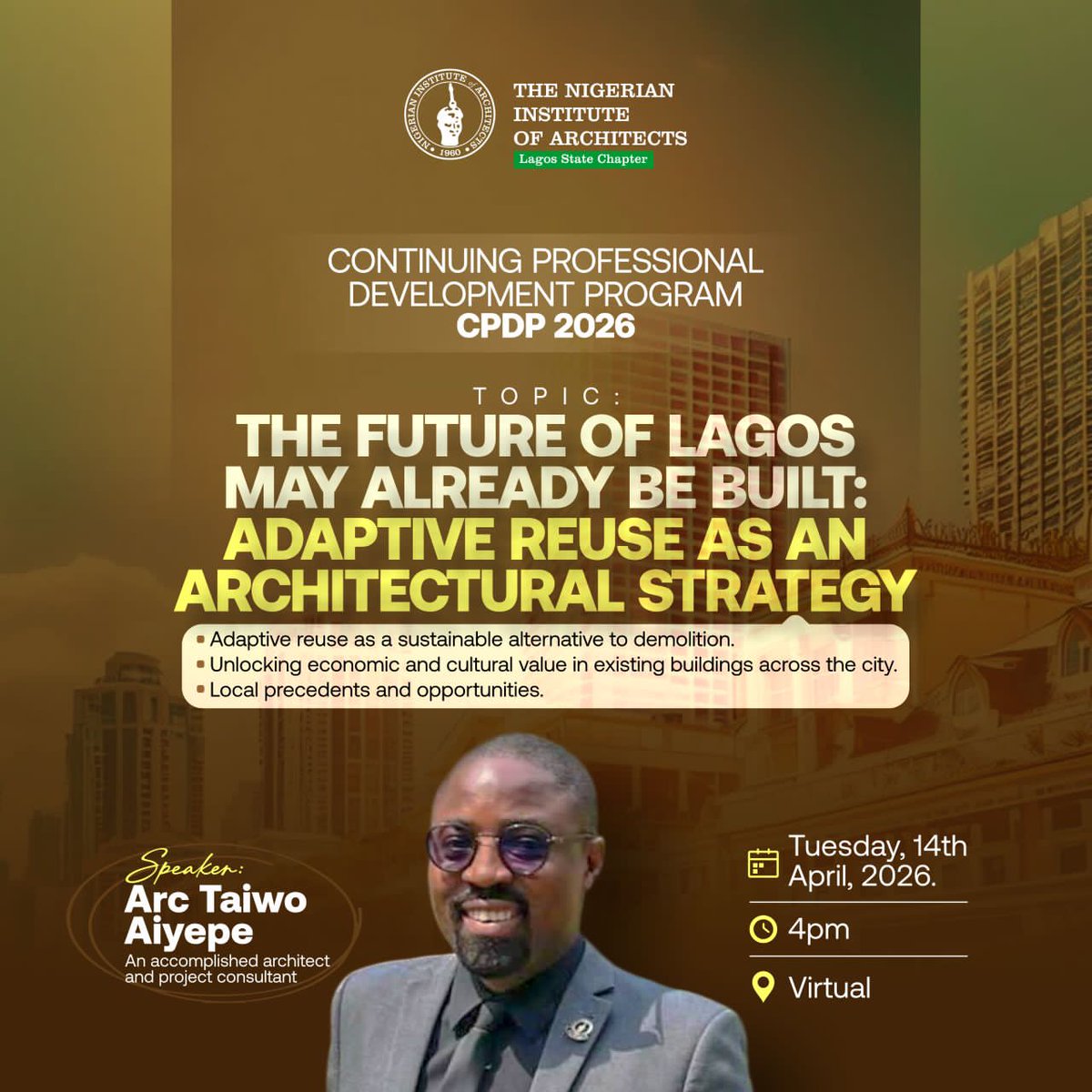 Nigerian Institute of Architects,Lagos State chapt tweet media