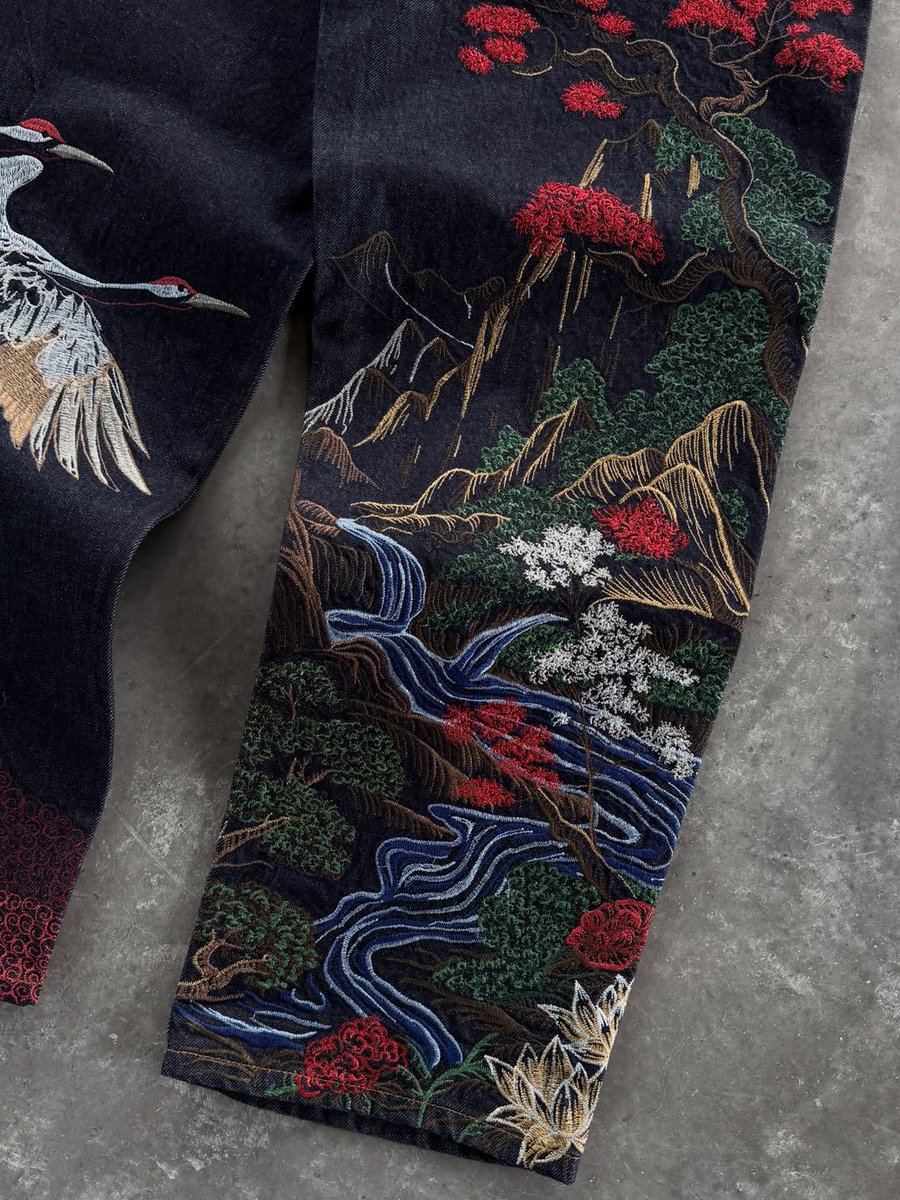 "Kyoto" Indigo Raw Denim from Dershutze