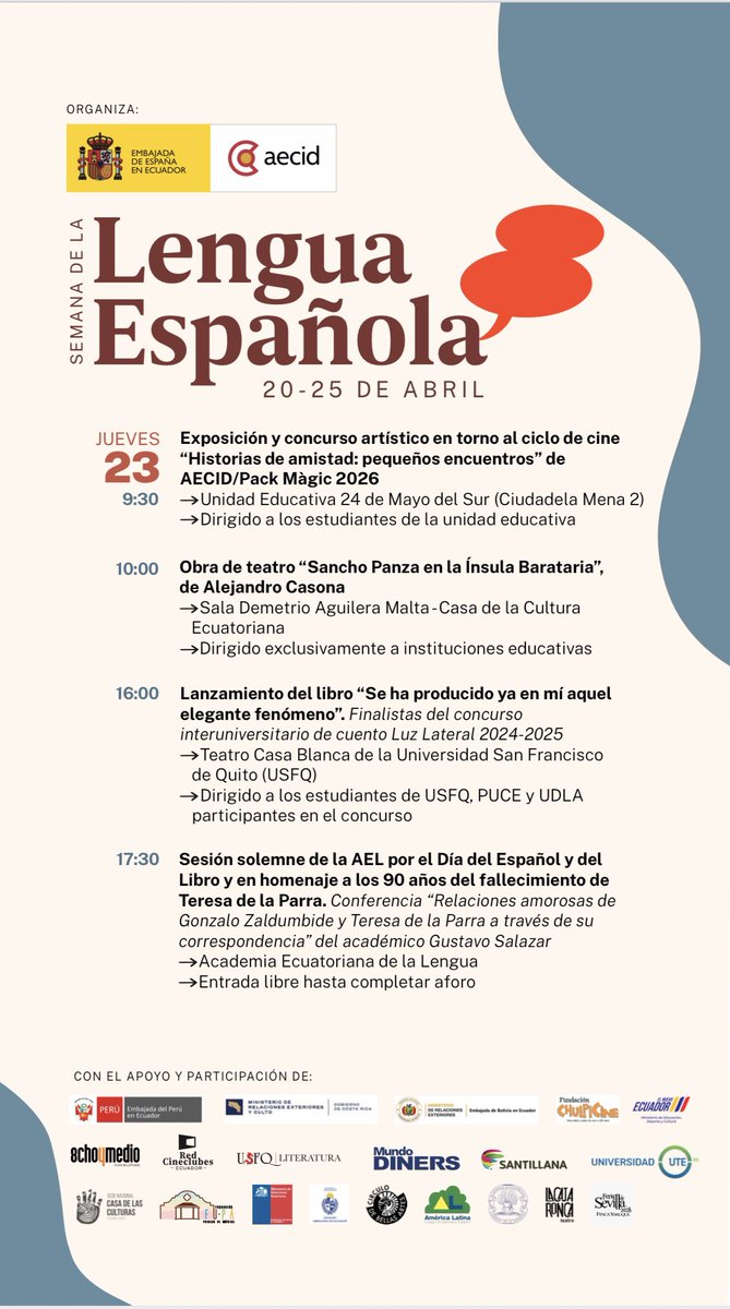 EmbEspañaEcuador tweet media