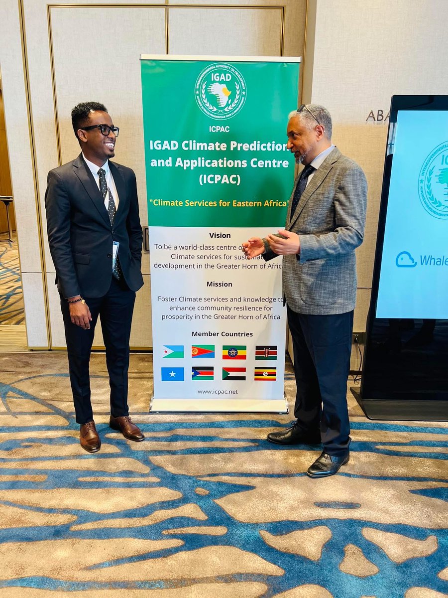 Abdirachiid's tweet photo. Congratulations to Ambassador @NuursViews, former Spokesperson of IGAD Executive Secretary Dr. Workneh Gebeyehu, and now Spokesperson of the Chairperson of the African Union Commission, Mahamoud Yusuf (AU).

Ambassador Nuur Sheekh is a friend and brother whom I deeply respect 1/2 https://t.co/c3PQXNpods