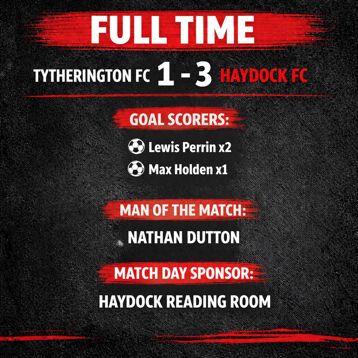 Haydock F.C tweet media
