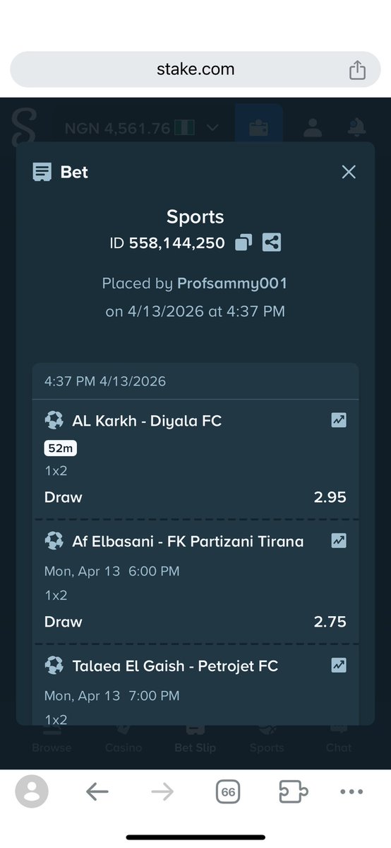 web3inme's tweet image. Stake 

7/7 FTX     sport:558144250

On a straight line 🙏 1.6k odd

stake.com/sports/home?be…