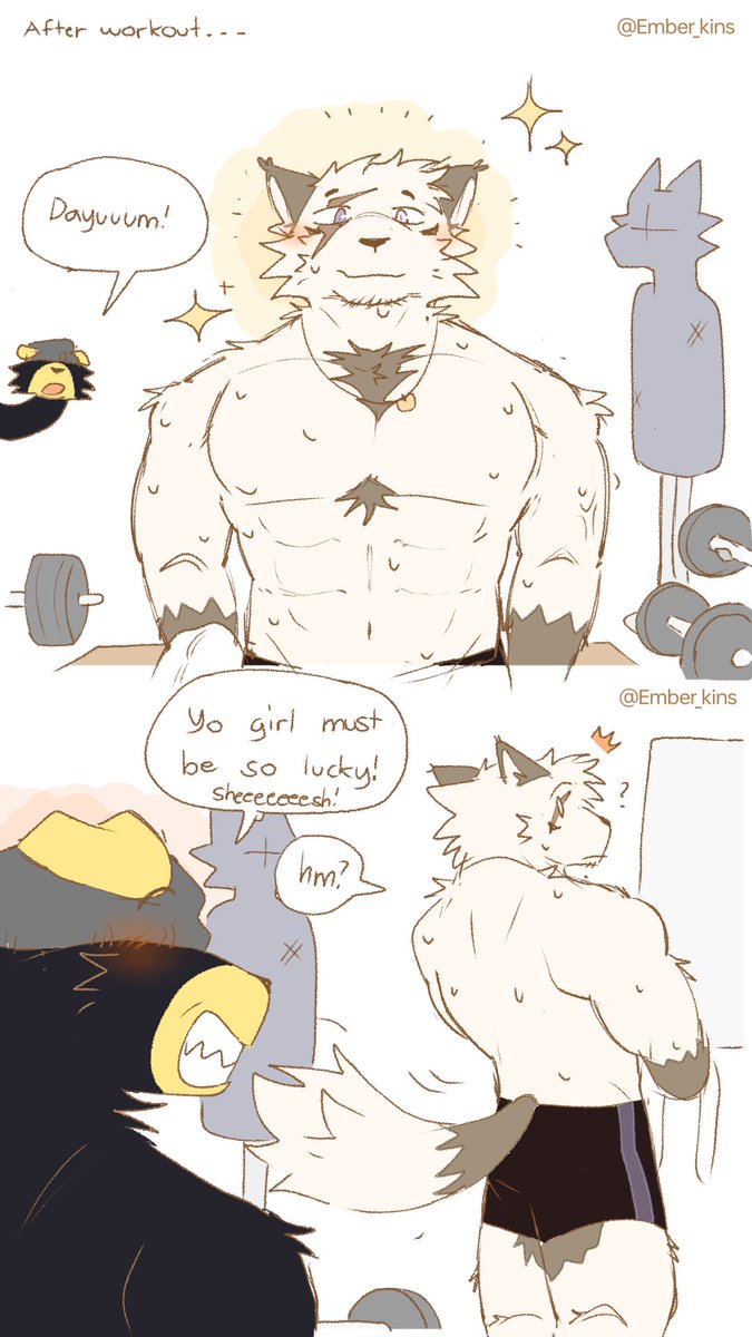 Ember_kins's tweet photo. Bulking https://t.co/OOFhm62dg0