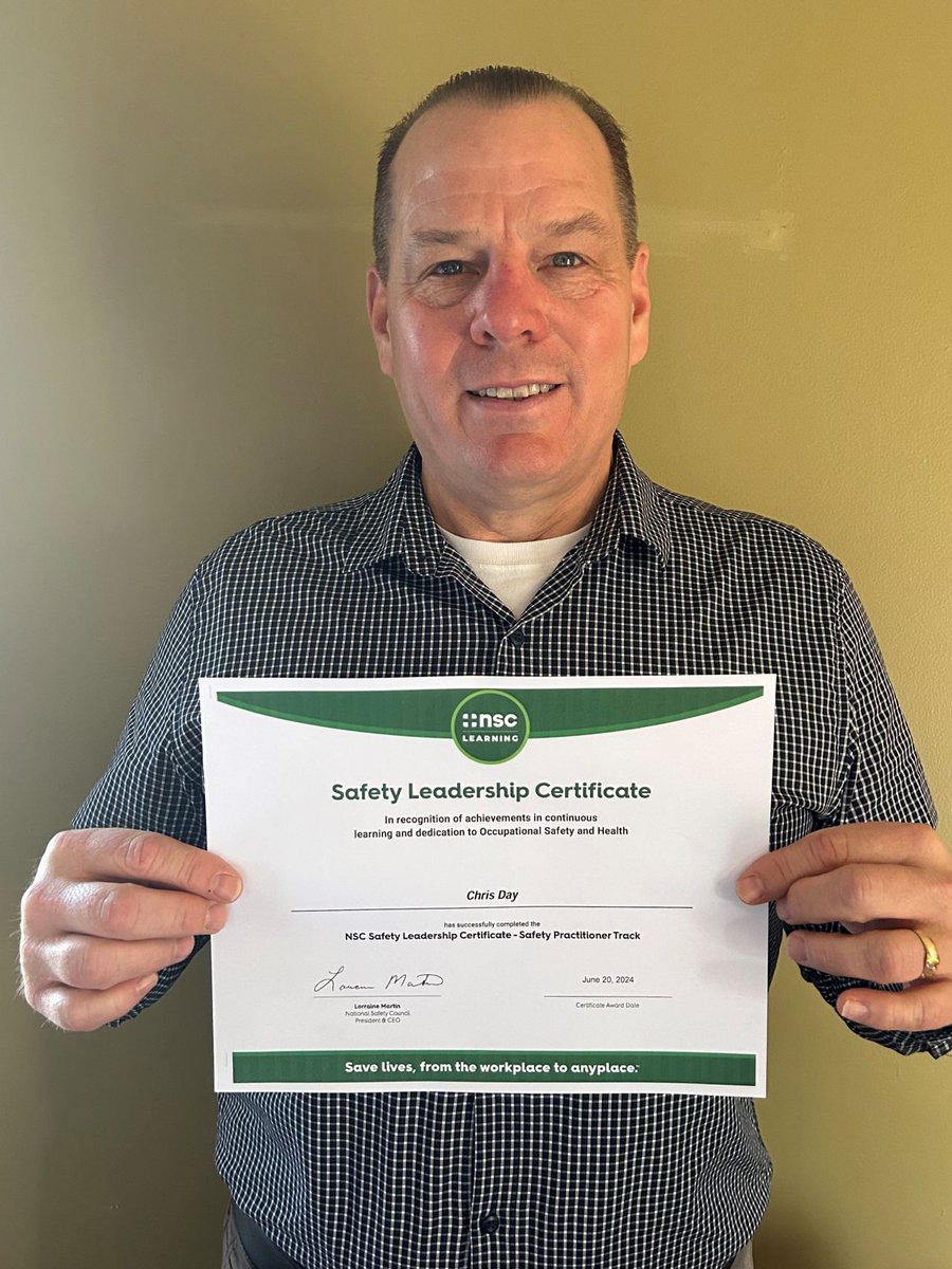 NSCsafety's tweet image. Take your organization to the next level. The NSC Safety Leadership Certificate Program gives top-notch leaders like you an opportunity to redefine and enhance your knowledge and skills.  #WorkplaceSafety #KeepEachOtherSafe