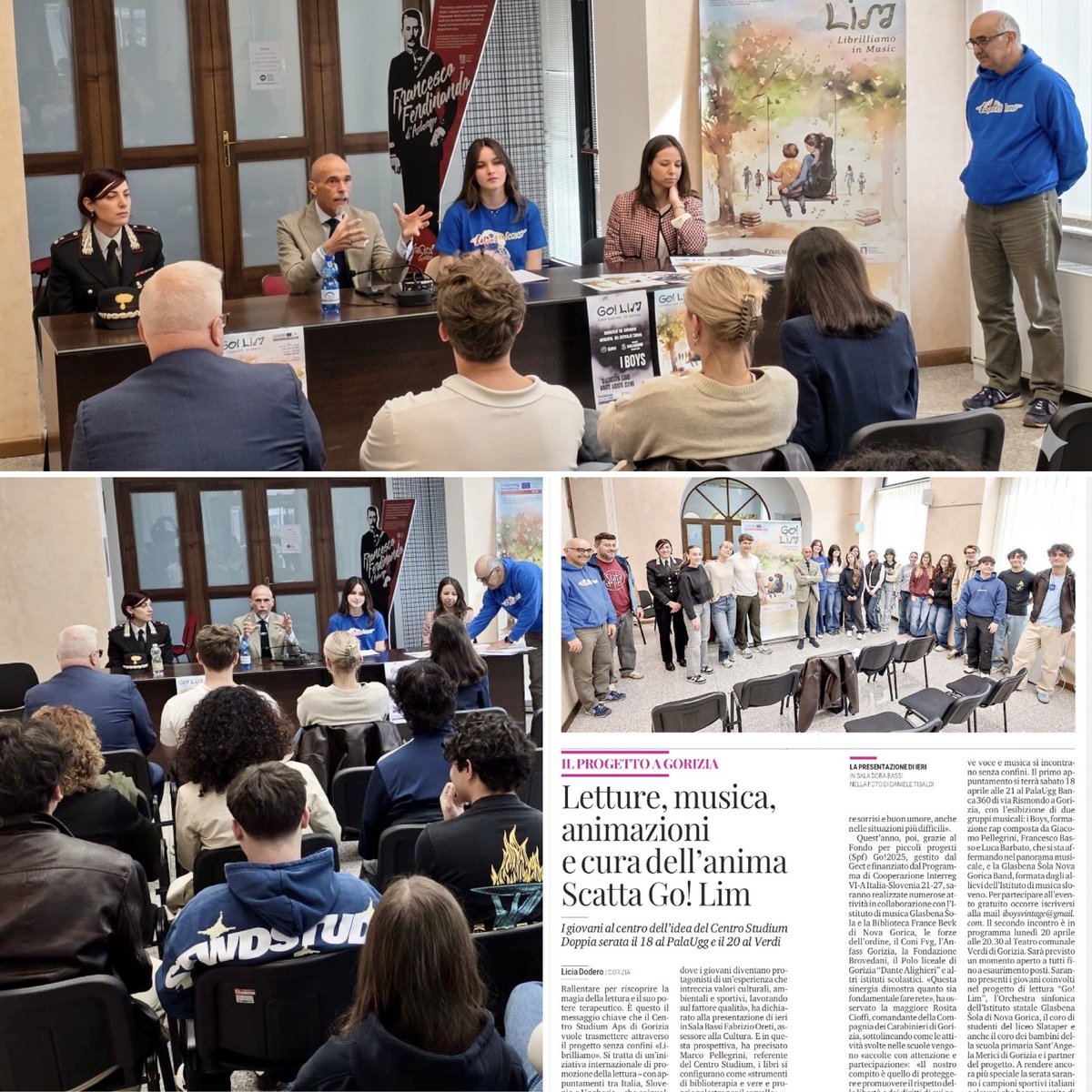 “LIBRILLIAMO”📚 UNA ECCELLENZA INTERNAZIONALE MADE IN #GORIZIA🔺
<a href="/il_piccolo/">Il Piccolo</a> <a href="/TgrRaiFVG/">Tgr Rai Friuli Venezia Giulia</a> <a href="/iMagazineTwit/">iMagazine</a> <a href="/diariodigorizia/">Diario di Gorizia</a> <a href="/Ansa_Fvg/">Ansa Friuli V.Giulia</a> <a href="/IlFriuli/">ilFriuli</a> <a href="/ilgoriziano/">Il Goriziano</a> <a href="/Gorizia_News/">GORIZIA.news</a> <a href="/Telefriuli1/">Telefriuli</a> <a href="/Telequattro/">Telequattro</a> <a href="/euroregionenews/">EuroregioneNews</a> <a href="/puntozerofm/">Radio Punto Zero FVG</a> <a href="/primorskiD/">Primorski dnevnik</a> <a href="/Noviglas/">Novi glas</a>