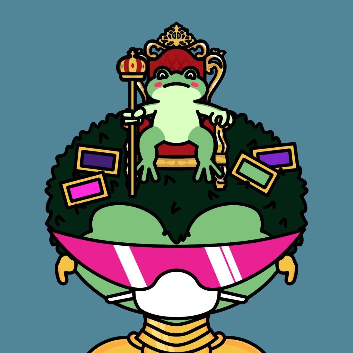 Frog Heads tweet media