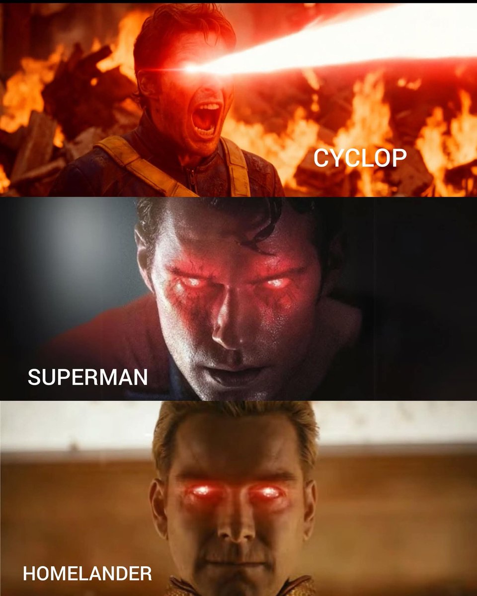 investorfreeyo's tweet image. Which Character Have The Best Laser Eyes ☠️

#marvel #avengers #post #cyclops #superman  #homelander