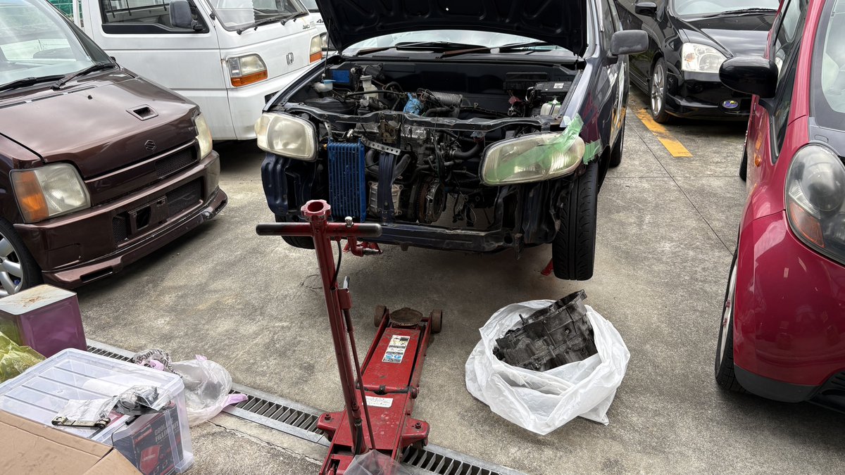 ミッション載せました(作業後の写真は、レス)