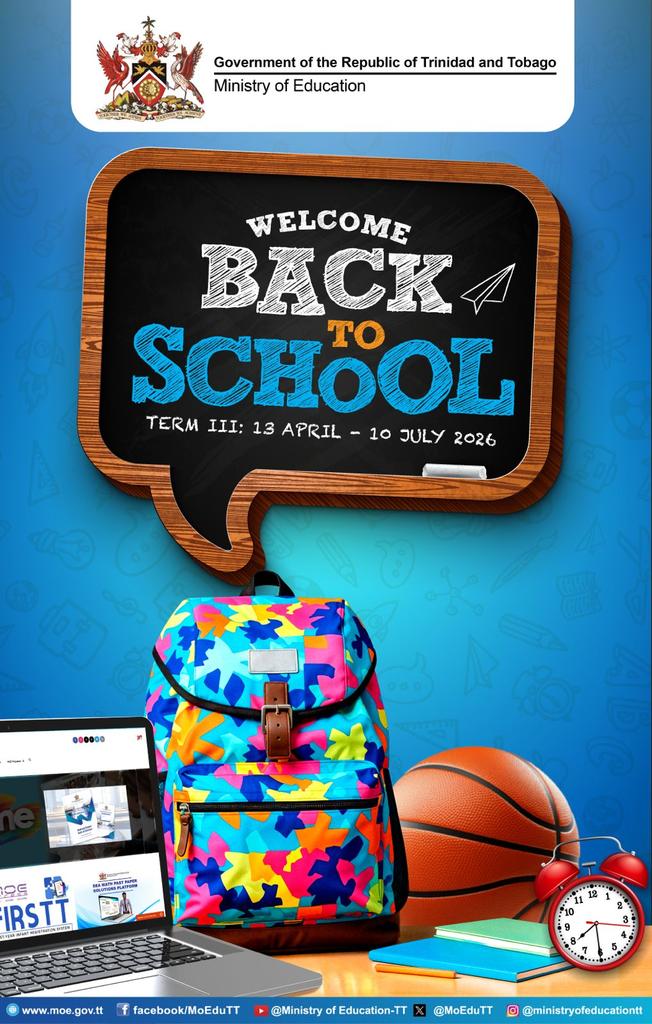 Ministry of Education | Trinidad and Tobago tweet media