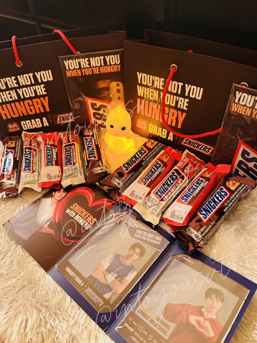 ًchavs. ୨୧ snickers mingyu ga 📌 tweet media