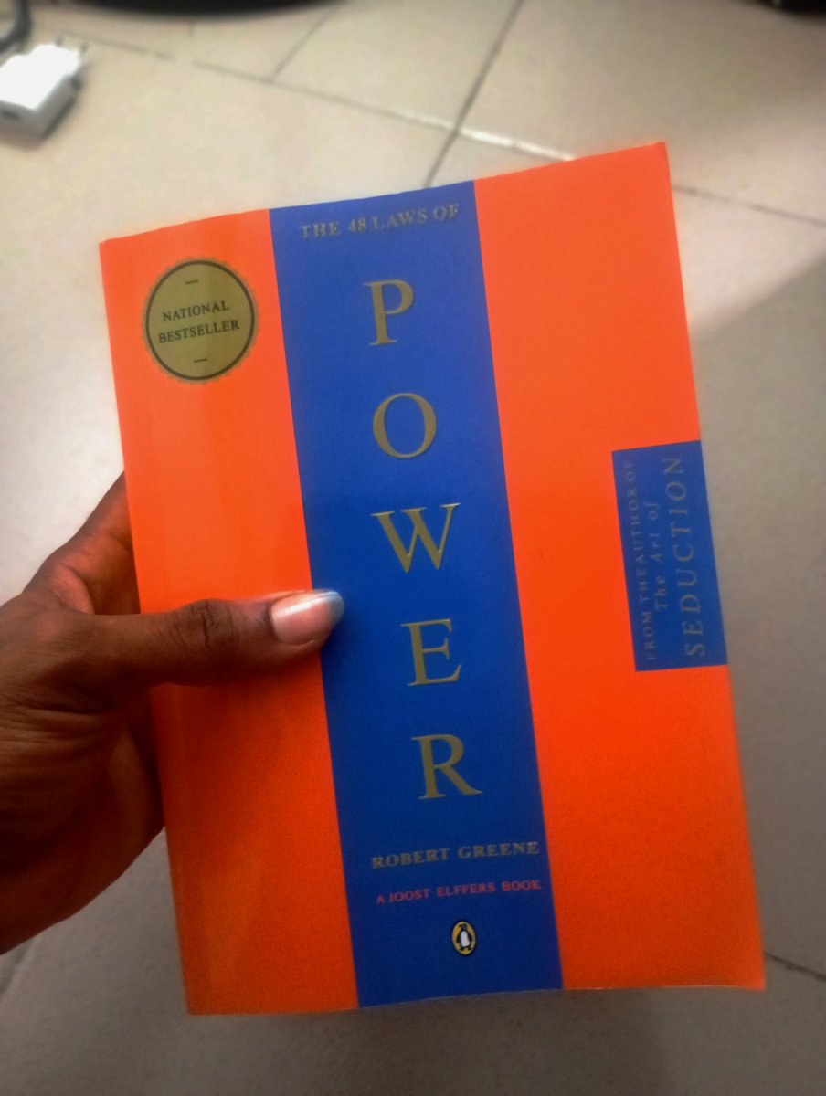 Jethro__3267's tweet photo. New journey begin #The48Lawsofpower
Reading resumption https://t.co/KuFJeVWUtP